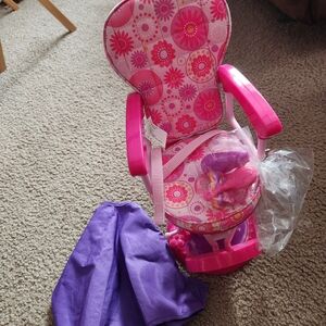 Pink and Purple Kids Toy Chair